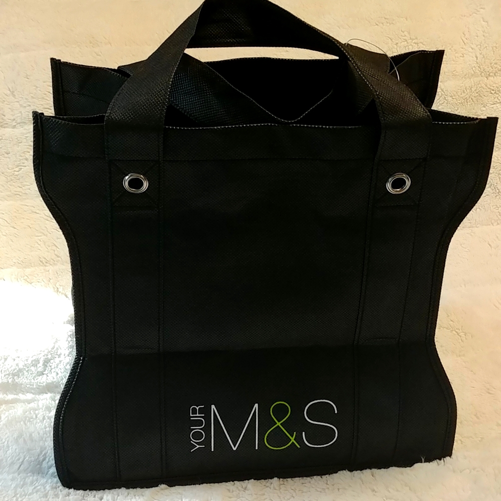 New Your M&S Marks & Spencer Re-usable Shopping Lunch Bag from England 🇬🇧